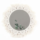 Home Decor Macrame Mirror