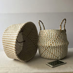 Foldable Handmade Seagrass Flower Pot