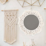 Home Decor Macrame Mirror