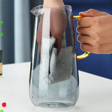 Juice coffee milk jug Filter with lid