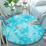 Bubble Kiss Fluffy Round Rug