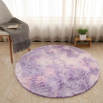 Bubble Kiss Fluffy Round Rug