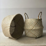 Foldable Handmade Seagrass Flower Pot