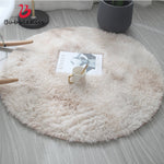 Bubble Kiss Fluffy Round Rug